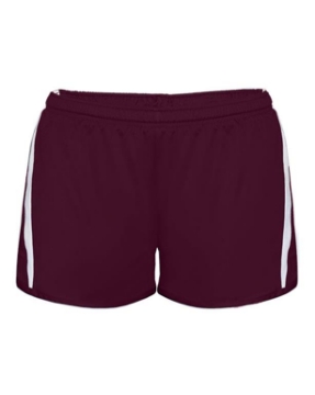 Maroon/ White
