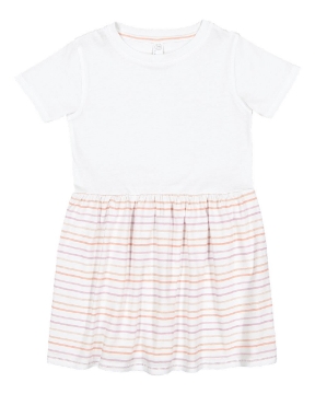 White/ Lilac Stripe