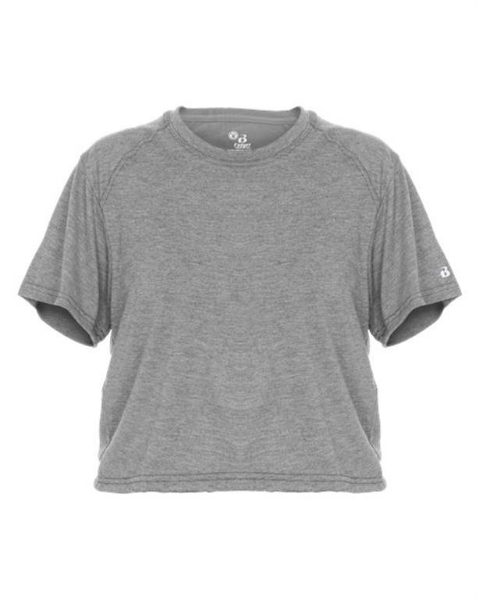 Badger - Women's Tri-Blend Crop T-Shirt - 4963
