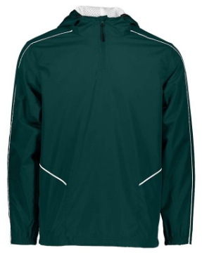 Dark Green/ White