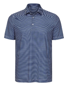 Navy Heather/ White