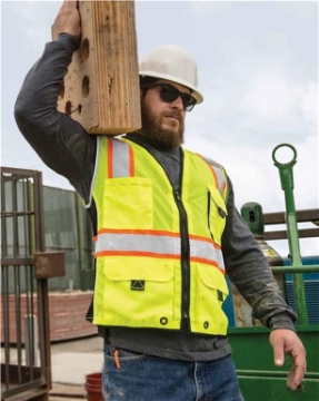 Kishigo - Premium Black Series® Heavy-Duty Vest - 1513-1514