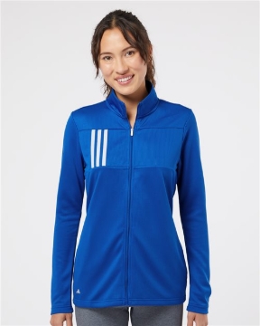 Adidas - Women's 3-Stripes Double Knit Full-Zip Jacket - A483