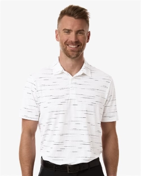 Adidas - Men's Ultimate365 Mesh Glimmer Print Polo - A2015