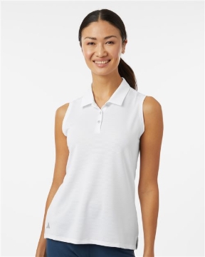 Adidas - Women's Ottoman Sleeveless Polo - A1005