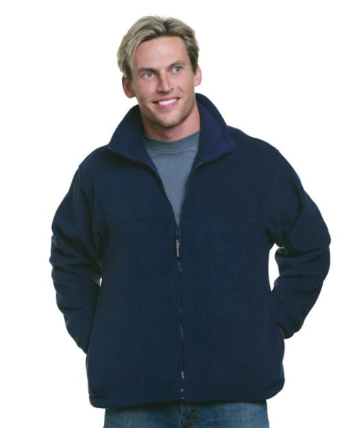 Bayside - Men's USA-Made Full-Zip Fleece Jacket - 1130