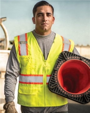 Kishigo - Unisex Ultra-Cool™ Solid Front Vest with Mesh Back - 1163-1164