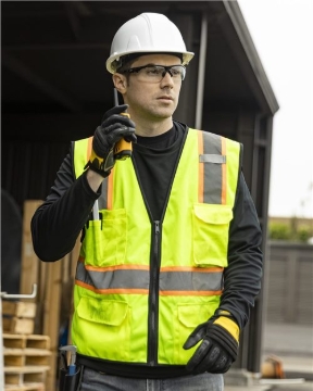 Kishigo - Unisex 6 Pocket Contrast Class 2 Vest - 1580-1581