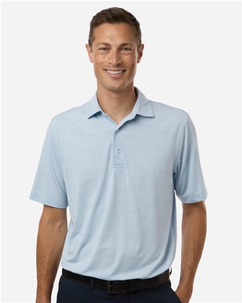 Paragon - Men's Bohemian Striped Heather Performance Polo - 162
