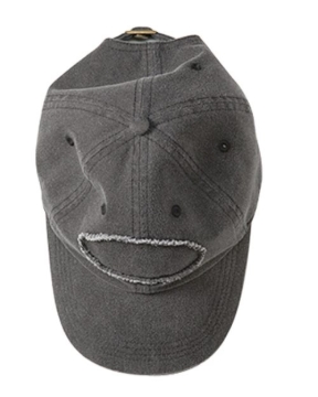 Authentic Pigment - Pigment-Dyed Raw-Edge Patch Baseball Cap - 1917