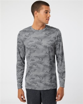 Paragon - Unisex Pompano Performance Camo Long Sleeve T-Shirt - 217