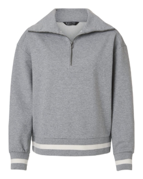 Athletic Heather/ Vanilla