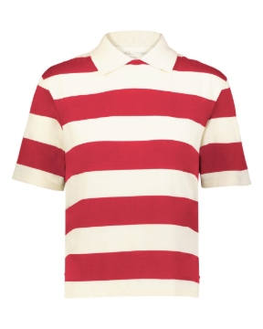 Alabaster/ Vintage Scarlet