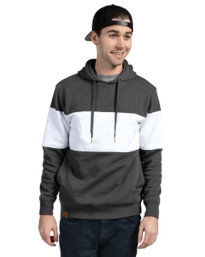 Holloway - Men's All-American Fleece Colorblocked Hooded Sweatshirt - 229563