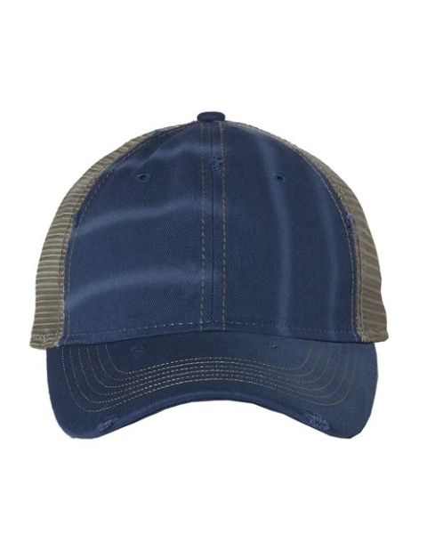 Valucap - Bounty Dirty-Washed Mesh-Back Cap - 3150