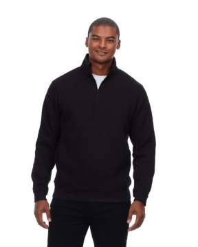 Threadfast Apparel - Unisex Ultimate Fleece Quarter-Zip Sweatshirt - 320Q