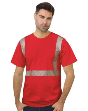 Bayside - Unisex USA-Made Hi-Visibility Comfort Trim T-Shirt - 3700