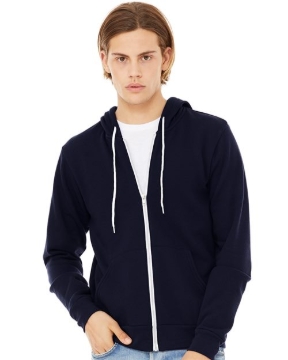 BELLA + CANVAS - Unisex Sponge Fleece Full-Zip Hoodie Sweatshirt - 3739
