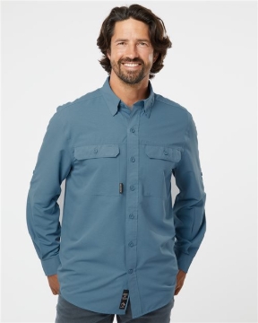 DRI DUCK - Men's Crossroad Woven Shirt - 4441