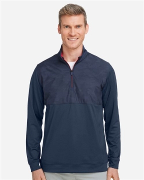 Puma Golf - Men's Volition Camo Cover Quarter-Zip Pullover - 537472