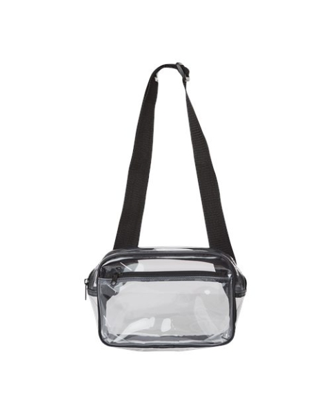 Liberty Bags - Clear Stadium 2-Pocket Fanny Pack/Crossbody Bag - 5778