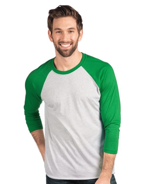 Next Level - Unisex Triblend Three-Quarter Raglan T-Shirt - 6051