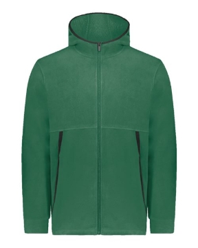 Augusta Sportswear - Unisex Eco Revive™ Polar Fleece Hooded Full-Zip Jacket - 6858