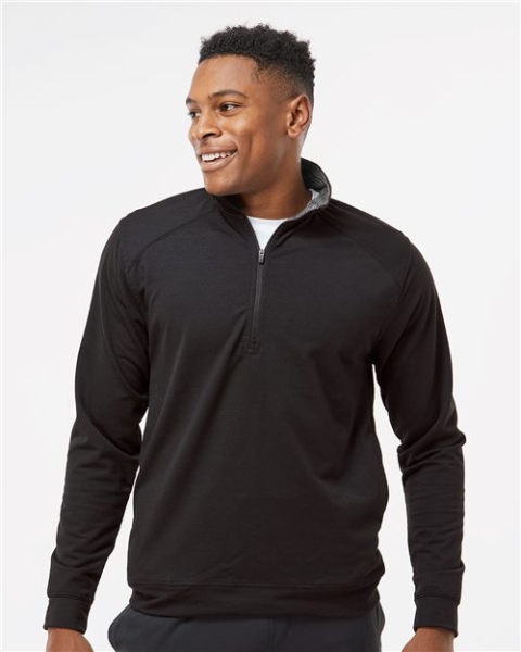 J. America - Men's Omega Stretch Quarter-Zip Pullover - 8434