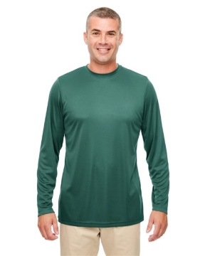 UltraClub - Men's Cool & Dry Sport Performance Long Sleeve T-Shirt - 8622