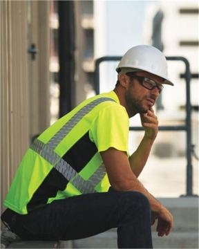 Kishigo - Unisex Premium Black Series® Breathable Tape Class 2 T-Shirt - 9114-9115