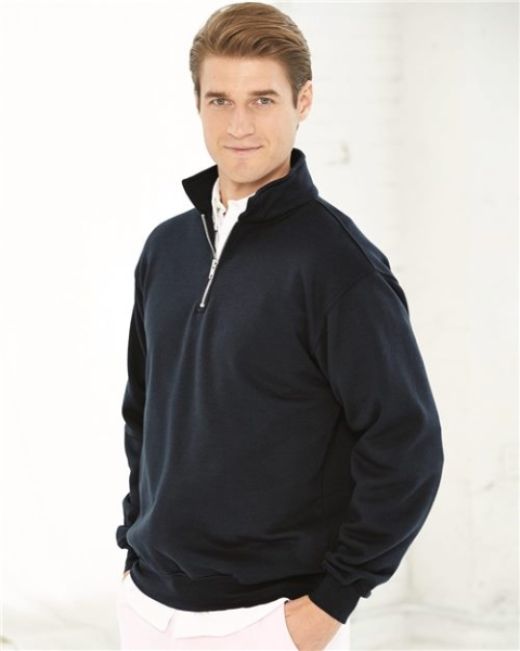 Bayside - Unisex USA-Made Quarter-Zip Sweatshirt - 920