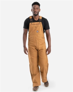Berne Apparel - Men's Slab Unlined Duck Bib Overall - B1067