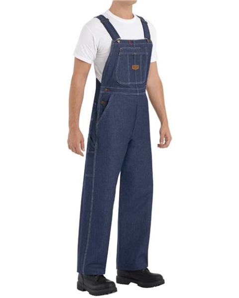 Red Kap - Men's Denim Bib Overall - BD10