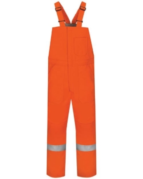 Bulwark - Men's Deluxe Insulated Bib Overall with Reflective Trim - EXCEL FR® ComforTouch - BLCS