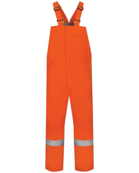 Bulwark - Men's Deluxe Insulated Bib Overall with Reflective Trim - EXCEL FR® ComforTouch - BLCS