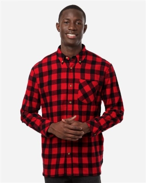 Boxercraft - Men's Flannel Button Down Shirt - BU7401