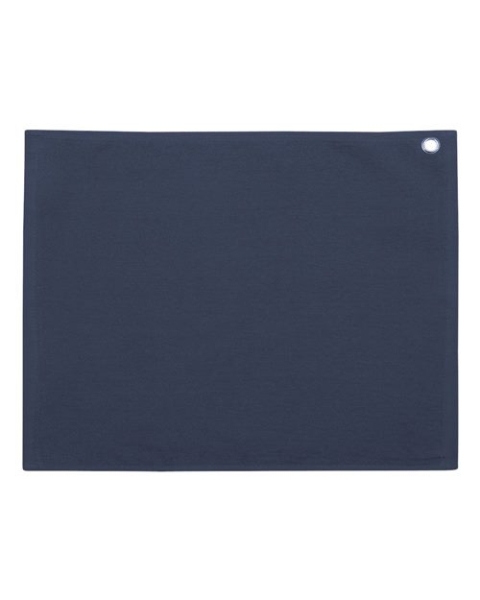 Carmel Towel Company - Velour Hemmed Towel with Grommet & Hook - C1518GH