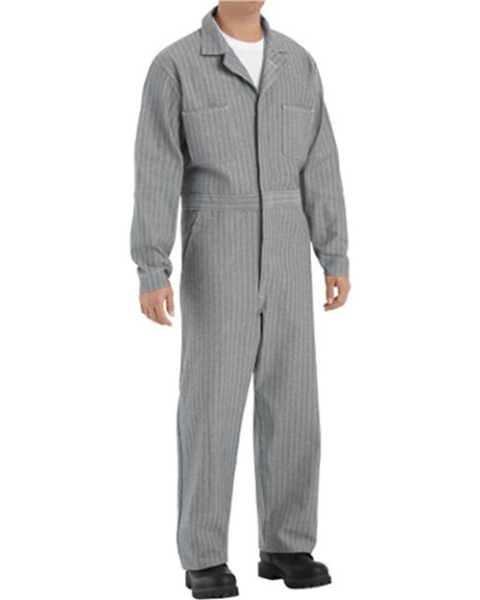 Red Kap - Men's Button-Front Cotton Coverall - CC16