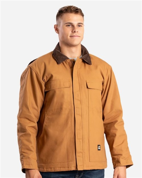 Berne Apparel - Men's Tall Heritage Cotton Duck Chore Jacket - CH416T