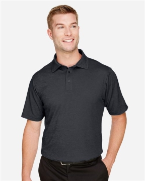Devon & Jones - Men's CrownLux Performance® Address Mélange Polo - DG22