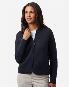 Devon & Jones - Women's Berkeley Textured Full-Zip Jacket - DG740W