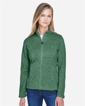 Devon & Jones - Women's Bristol Full-Zip Sweater Fleece Jacket - DG793W