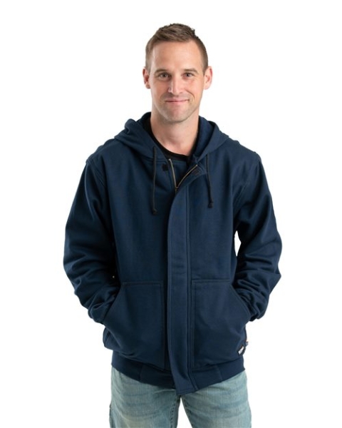 Berne Apparel - Men's Tall Flame-Resistant Hooded Sweatshirt - FRSZ19T