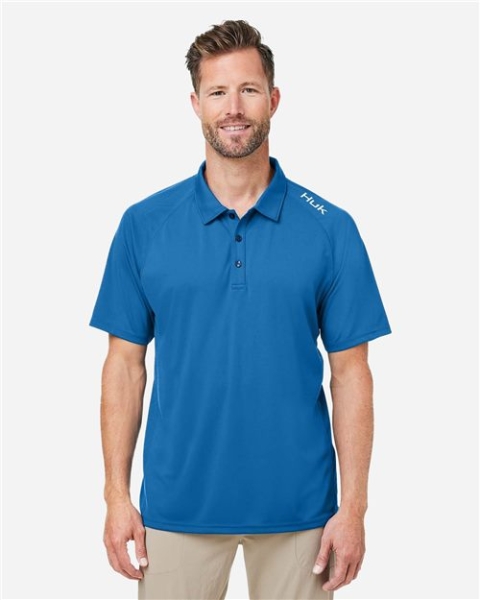 HUK - Men's LoPro Solid Performance Polo - H12L005