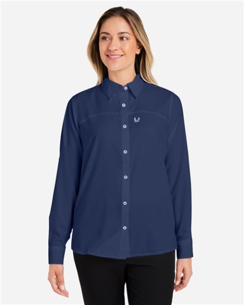HUK - Women's Tide Point Long Sleeve Shirt - H615006