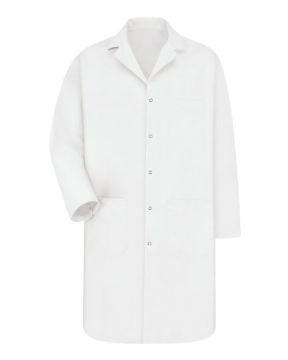 Red Kap - Unisex Gripper Front Lab Coat - KP18