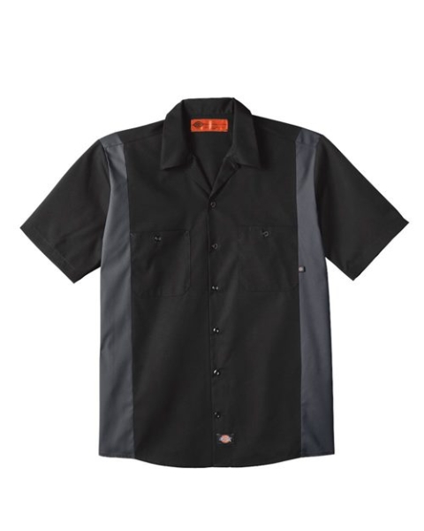 Dickies - Men's Industrial Colorblocked Short Sleeve Shirt - LS524