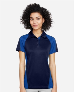 Harriton - Women's Advantage Snag Protection Plus IL Colorblock Polo - M385W