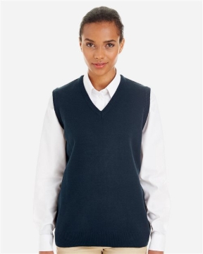 Harriton - Women's Pilbloc™ V-Neck Sweater Vest - M415W