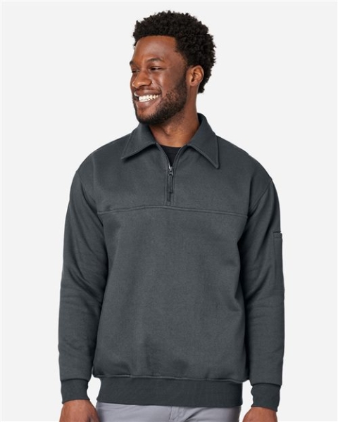 Harriton - Unisex ClimaBloc™ Heavyweight Tactical Quarter-Zip Pullover - M712